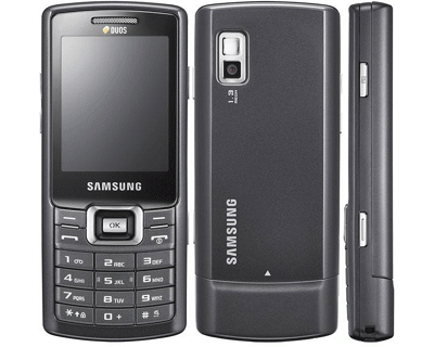 Samsung C5212 DUAL SIM NEGRO (libre para funcionar con cualquier operador)