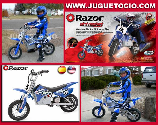 MOTOS ELECTRICAS PARA NIÑOS, MINI MOTO RAZOR MX350 DIRT ROCKET