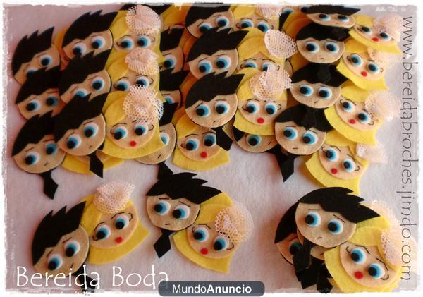 DETALLES PARA BODAS A 2 EUROS PAREJA DE NOVIOS