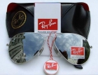 gafas de sol ray ban aviator rb3025 montura plateada lentes de espejo - mejor precio | unprecio.es