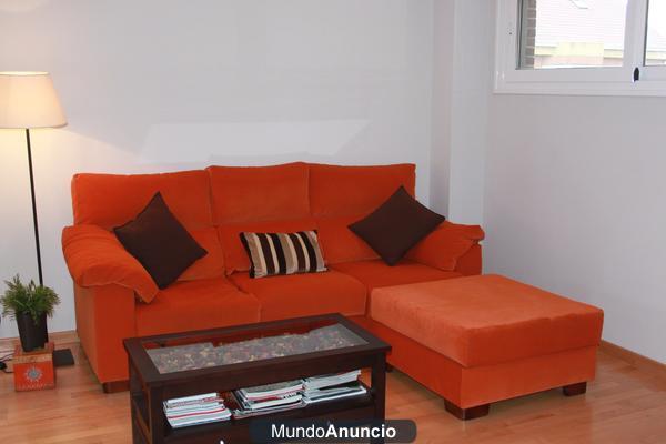 SOFA 3 PLAZAS (CHAISE LONGE ó SOFÁ+PUFF)