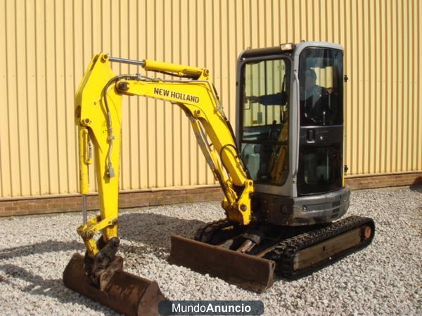 2007 New Holland E22.2C mini excavadora