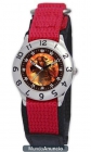 Disney 0803C008D009S505 - Reloj para niños de cuarzo, correa de textil color rojo - mejor precio | unprecio.es
