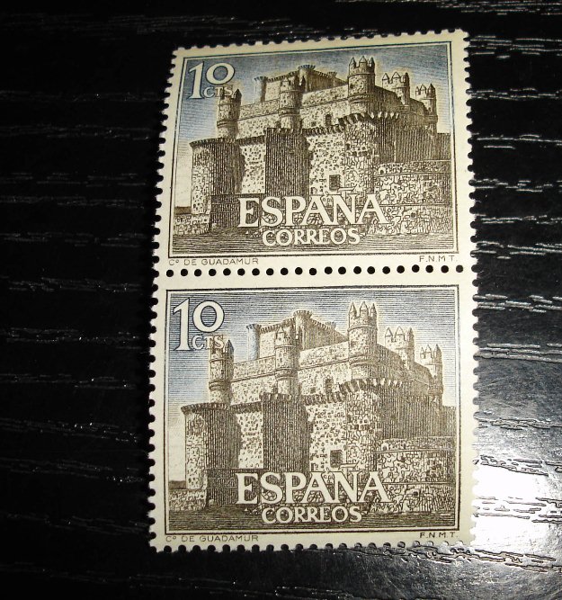 sellos  Castillos d España -Cº de Guadamur