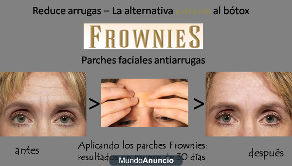 Parches antiarrugas Frownies - reduce arrugas en menos de 30 días!