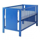 Cuna convertible en cama ikea hermelin azul - mejor precio | unprecio.es