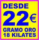 SE COMPRA ORO - PRECIO DEL ORO - VENDER JOYAS, RELOJ, MONEDA, ETC. PAGO MÁXIMO AL CONTADO. - mejor precio | unprecio.es