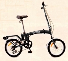Bicicleta plegable aluminio 16", bici 3 cambios, plegable 4 posiciones, v-brake - mejor precio | unprecio.es