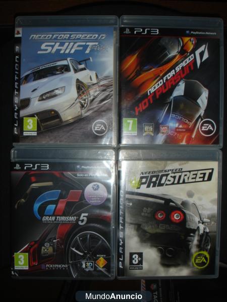 LOTE DE JUEGOS PARA PS3 ORIGINALES