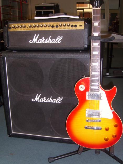 OFERTA GUITARRA EPIPHONE GIBSON LES PAUL + STACK MARSHALL