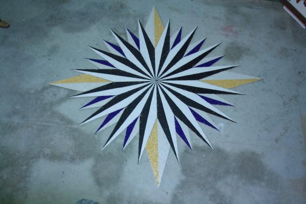 MOSAICO PARA FONDO DE PISCINA