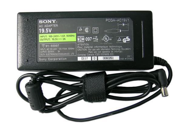 Cargador de bateria sony, adaptador sony cable de corriente sony fuente