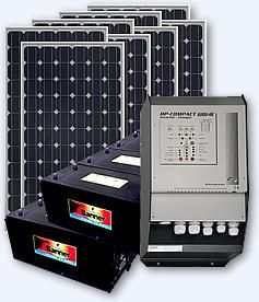 Kit fotovoltaica 3500 W,