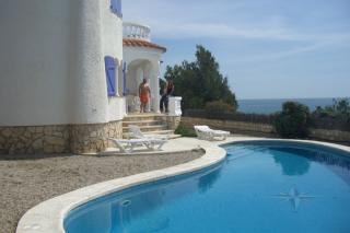 Promocion : villa : 8/8 personas - piscina - vistas a mar - ametlla de mar  tarragona (provincia de)  cataluna  espana