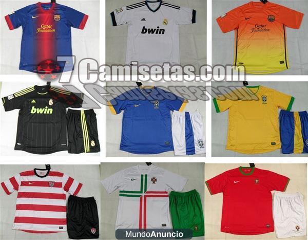 camisetas de futbol por mayor de www.7camisetas.com    14 euros/pcs