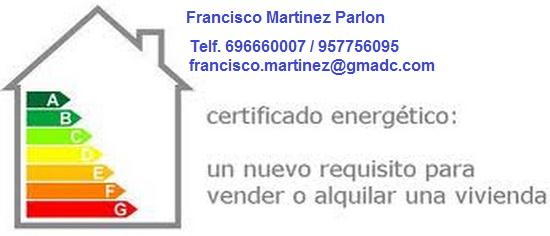 Certificado energetico para vender piso en cordoba.