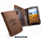 Eco-nique Natural Hemp - Funda para Samsung Galaxy Tab P1000, color marrón (estilo libro) - mejor precio | unprecio.es