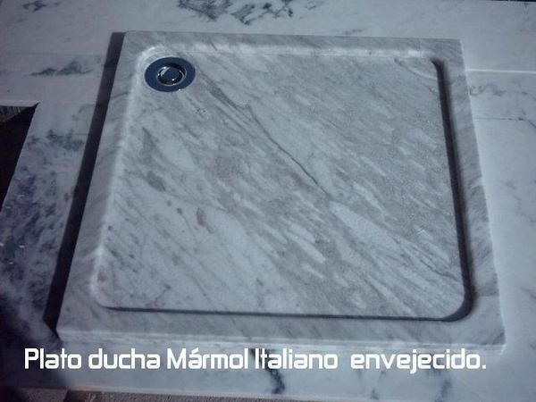 plato ducha marmol