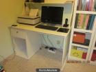 vendo mesa de trabajo o estudio y sillon giratorio - mejor precio | unprecio.es