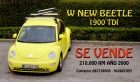 W new beetle 1900 tdi - mejor precio | unprecio.es