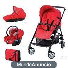 Bebé Confort Streety, capazo, silla y maxi cosi