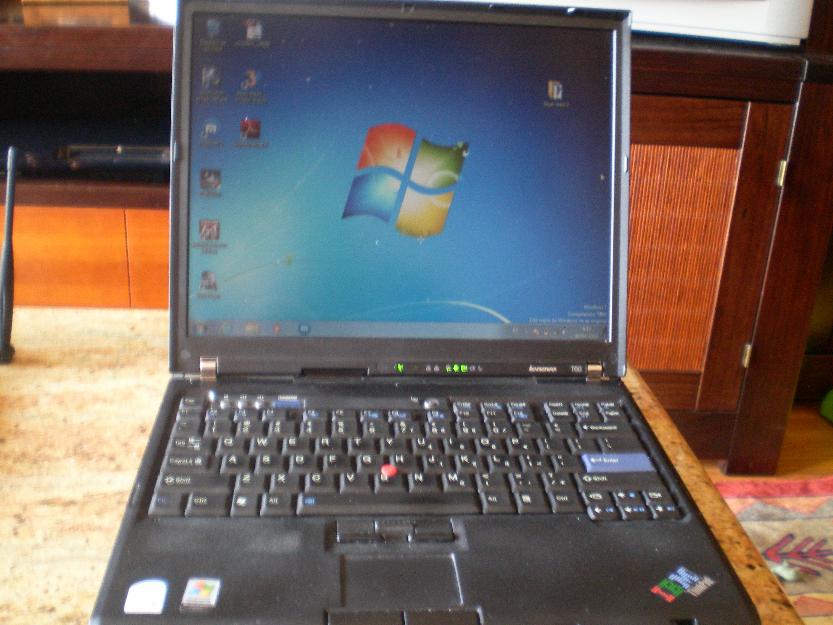 Portatil  ibm thinkpad  lenovo t60. dual core,1.83ghz.60 gb, 14.1” dvd-cd.rom-rw, 3gb ram.