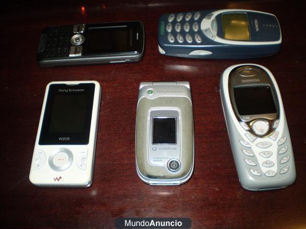 Vendo móviles antiguos
