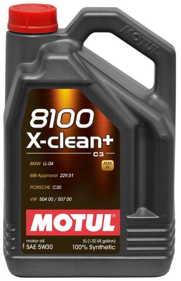 motul 8100 x-clean+ c3 5w30