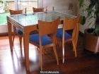Vendo 4 sillas de diseño y REGALO mesa extensible 120x87 Preciosa - mejor precio | unprecio.es