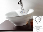Bath, lavabos Lavabo ATLANTA Blanco - mejor precio | unprecio.es