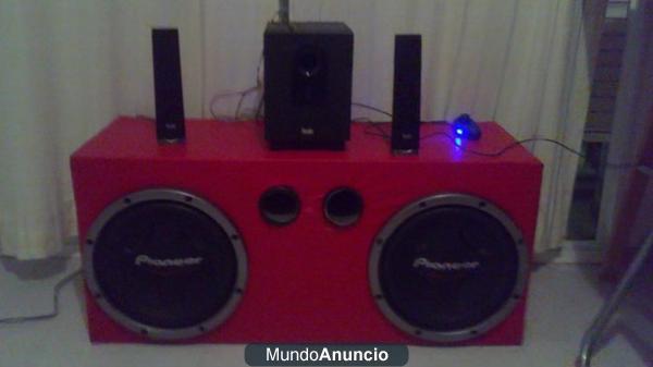 Pareja subwoofers pioneer