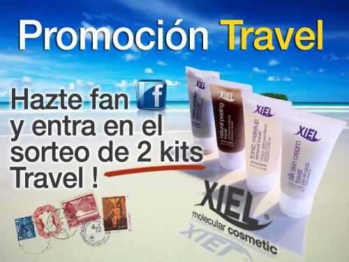 Sorteo Xiel Cosmetica de 2 kits travel