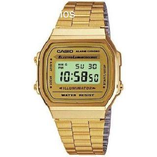 Reloj CASIO retro dorado ORIGINAL NUEVO CON CAJA Y GARANTIA