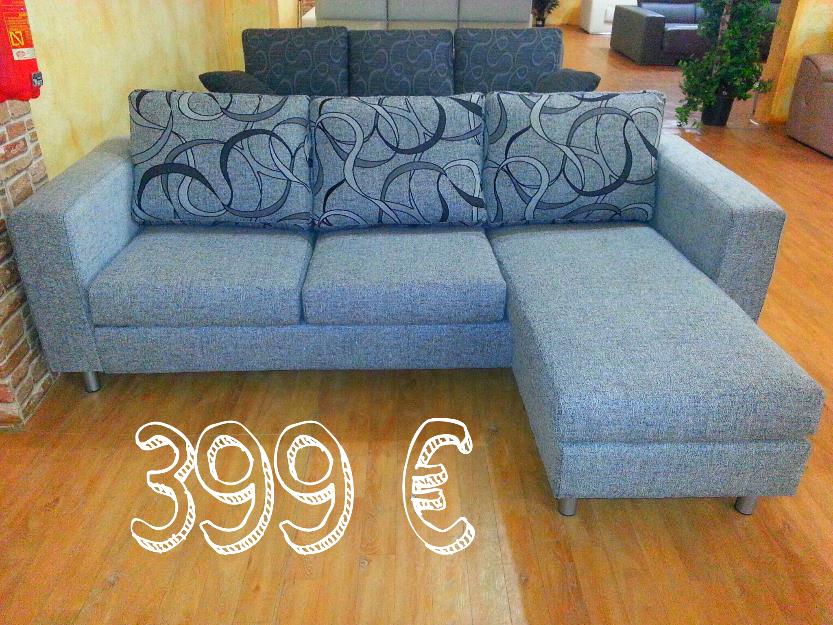 Sofa chaiselongue reversible a estrenar