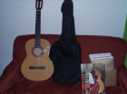 guitarra clásica de la marca sonora + funda + curso con libros y DVD´s - mejor precio | unprecio.es