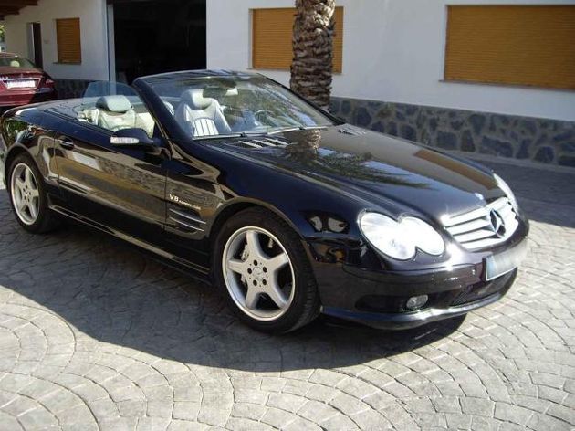 Mercedes Benz SL del año 2002 en Villena