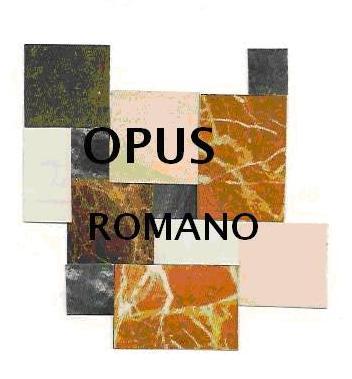 SOLERIA DE MARMOL EN OPUS ROMANO