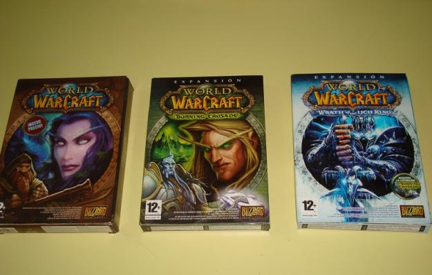 VENDO Juego World of Warcraft mas expansion y AION