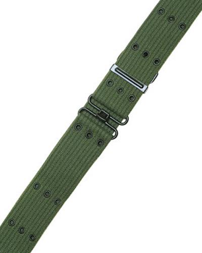 ceñidor cinturon militar verde