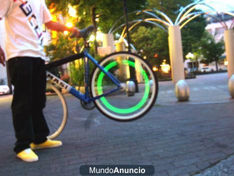 luz para los rayos de tu bici 2x15