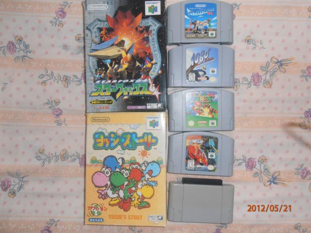 nintendo 64 con 6 juegos
