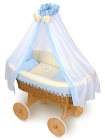 Cuna de cesta de mimbre - NUEVO - varios colores - accesorios incluidos - mejor precio | unprecio.es
