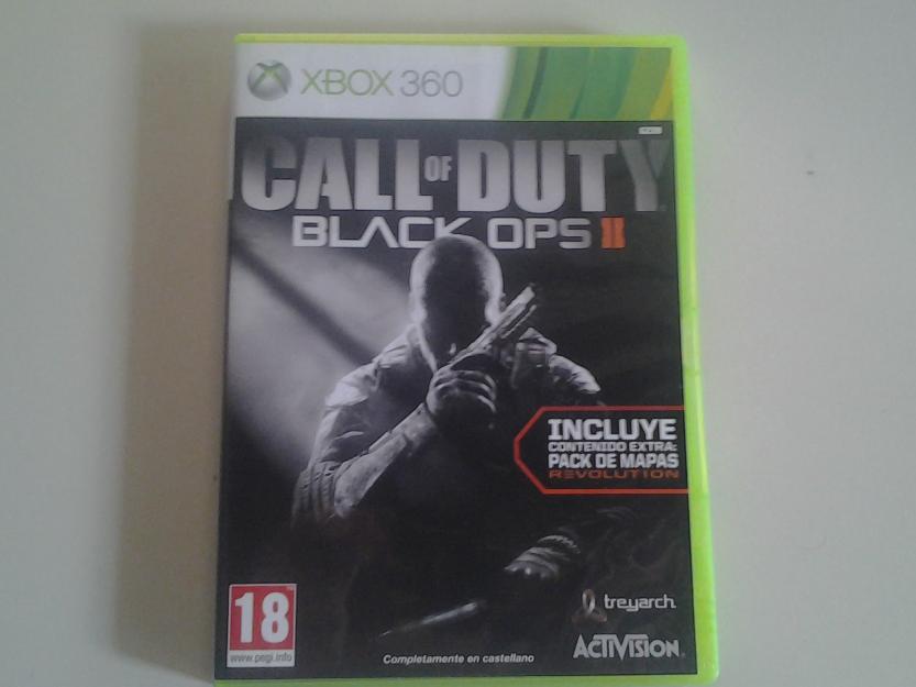 Call of Duty Black Ops 2, Incluye Mapas Revolution, Usado 1 dia solo xbox 360