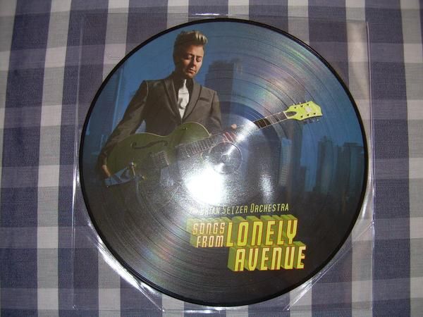 Brian Setzer Picture Disc Lp Rockabilly Stray Cats