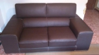 Extraordinario sofa de piel autentica - mejor precio | unprecio.es