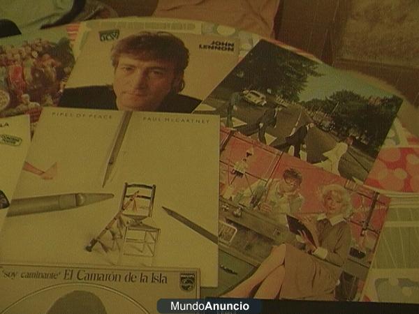 LPS DE VINILO ORIGINALES SGAE: BEATLES; McCARTNEY;CAMARON, HOMBRESG,ETC