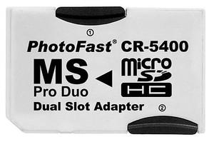 ADAPTADOR DUAL MICROSD MEMORY PRO DUO