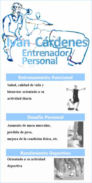 Entrenador Personal Asesor Nutricional