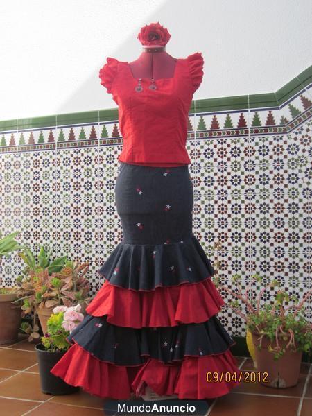 vendo conjunto flamenca-rociero