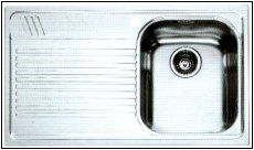 Franke AMX 611 Inox satinato Serie Armonia